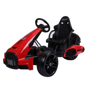 Kids Go Kart for Outdoor Use Racer Toy Ride On Car Pedal Powered Car w/4 Wheels