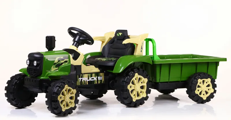 Wholesale Factory Children Toys 2023 Top Sale Kids Cars For Boys And Girls Electric Ride On 6V Tipper Tractor Children Car Toys