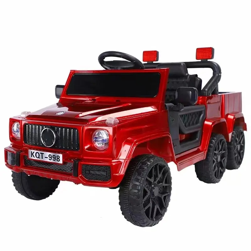 Outdoor 8 years old kids six wheels Electric Power Battery ride on car for Benz