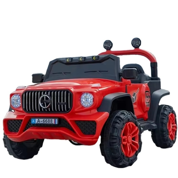 2024 Auto Universal Customized Cheap Driving Four Wheel 12V Ride On Toy Battery Racing Kids Electric Car