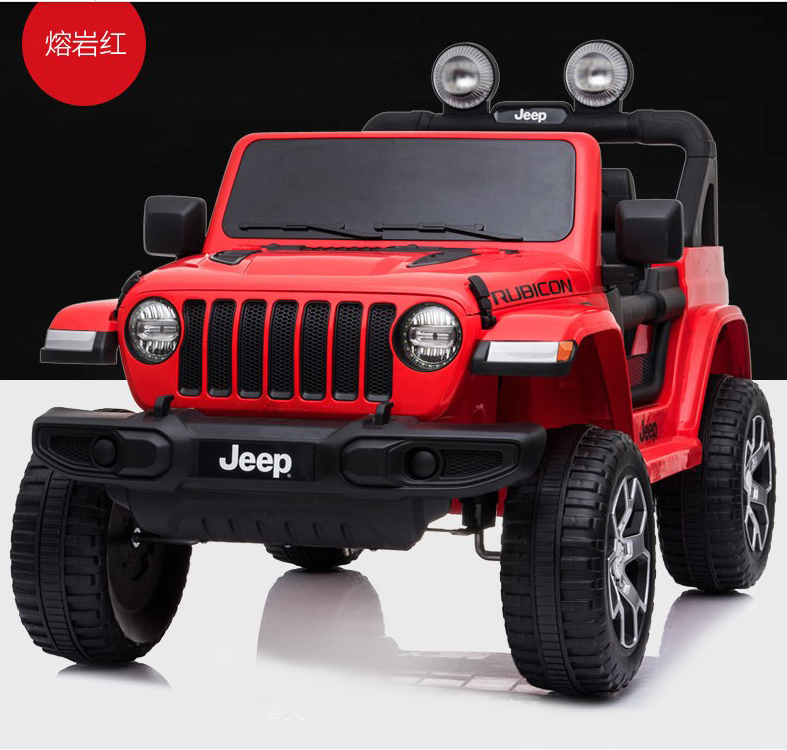 Newest Licensed Wrangler Rubicon children battery ride on for kids big  car kids car 4x4