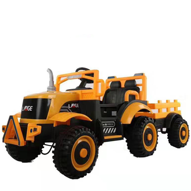 Wholesale 12V Battery Operated Ride On Tractor Toy Car For Kids Children Riding Boys Girls Toys