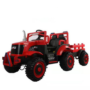 Wholesale 12V Battery Operated Ride On Tractor Toy Car For Kids Children Riding Boys Girls Toys