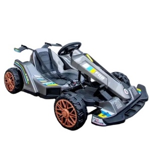 New style popular kids go karting racing child drift car dual motor electric go cart 12V 7AH  go carts for sale