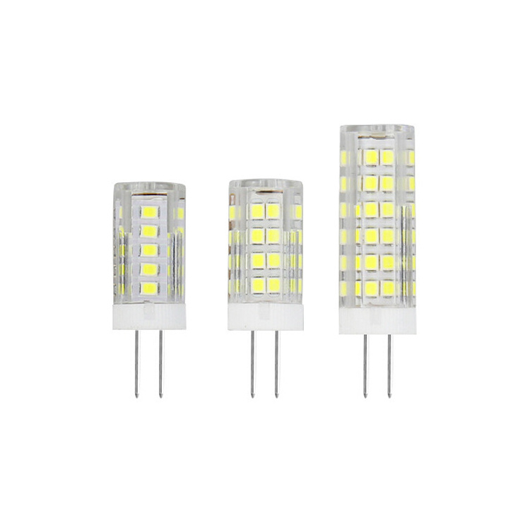 Wholesale AC 230V 110V or DC 12V Voltage 3W 6W Small Light Bulb with Pin Base G4 LED Bulb 12V