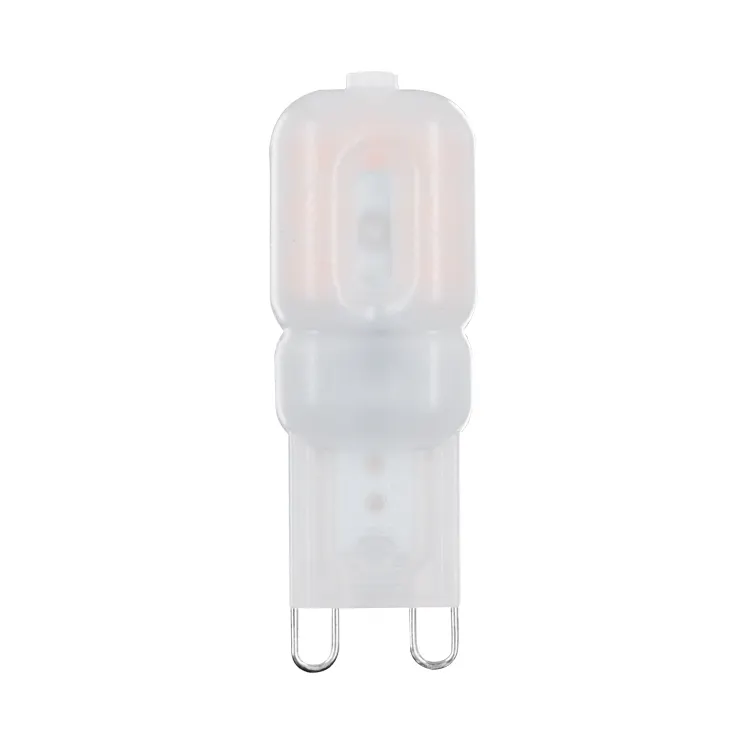 Factory G9 Pin Base Plastic Cover 3000K 4000K 6000K Warm White Day Light G9 Light Bulb 2.5W 4W 6W LED Bulb Lamp