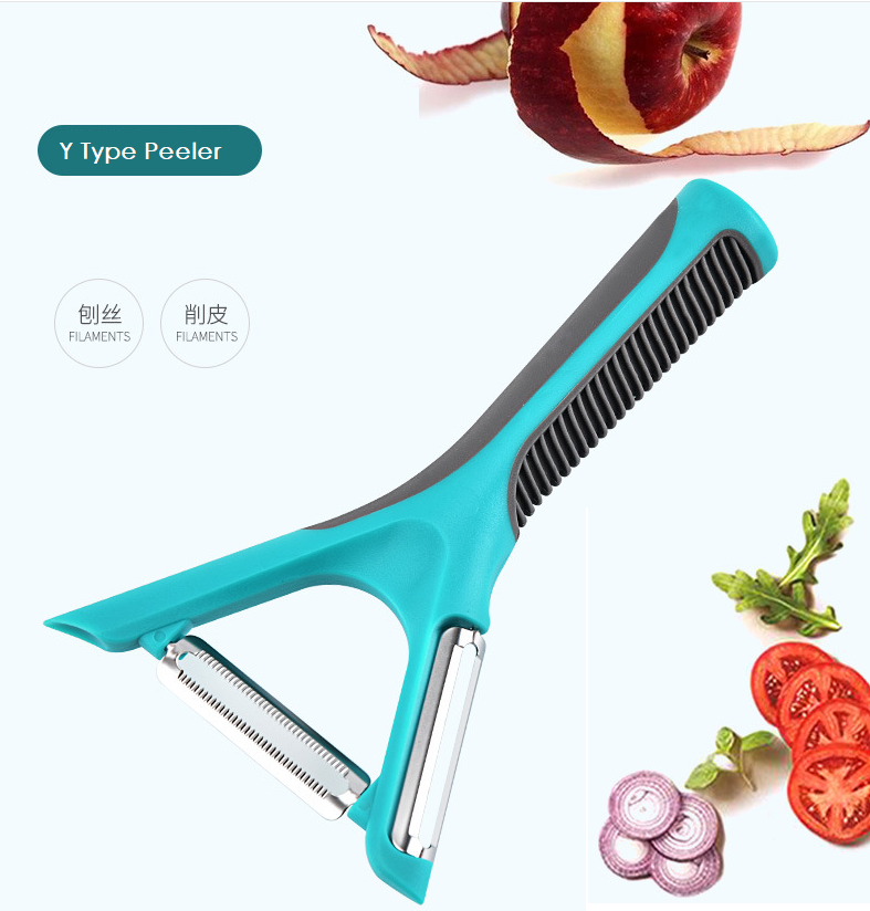 Made-in-China Safe-designed Swivel Potato Peeler with Stainless Steel Blade