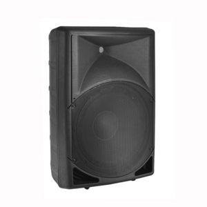 15 inch Plastic speaker box active two way full range 500W RMS with class H private cabinet sound equipment