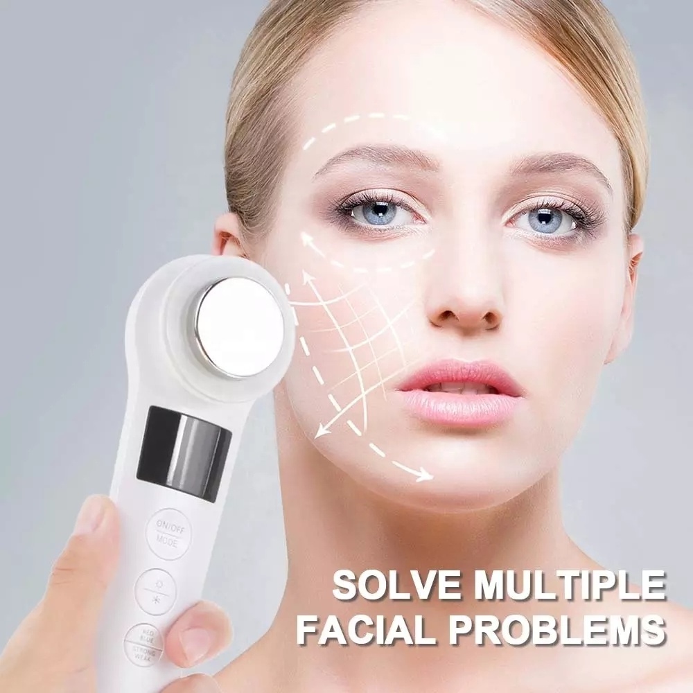 2022  Top Selling New Invented Cool  Face Lifting Skin Care Device Machine Hot And Cold Facial Massager