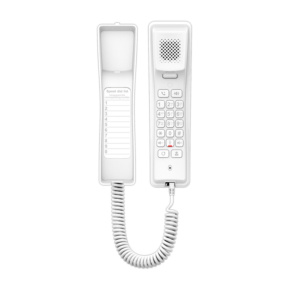 H2u Fanvil Hotel Ip phone , voip phone Wall-mount with low cost from china supplier