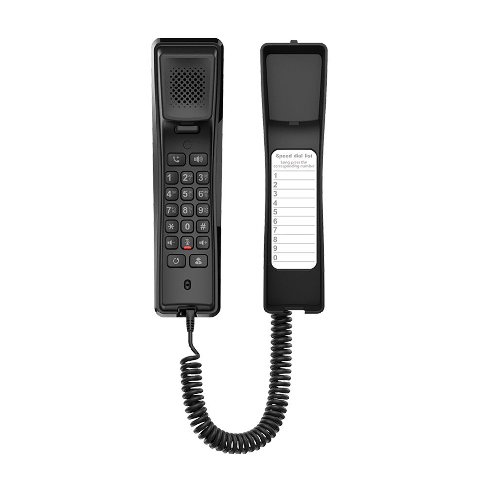 H2u Fanvil Hotel Ip phone , voip phone Wall-mount with low cost from china supplier