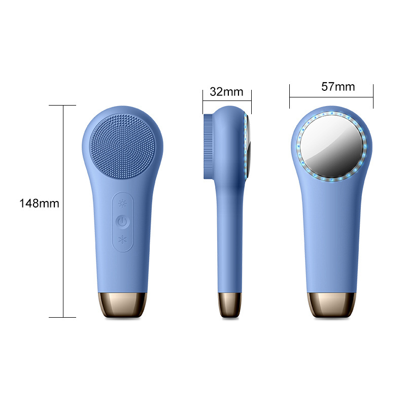 Facial Cleaner Pore Face Cleaning Brush Spin Face Exfoliating Electric Facial Electric Cleansing Brush 2023 New Best Seller