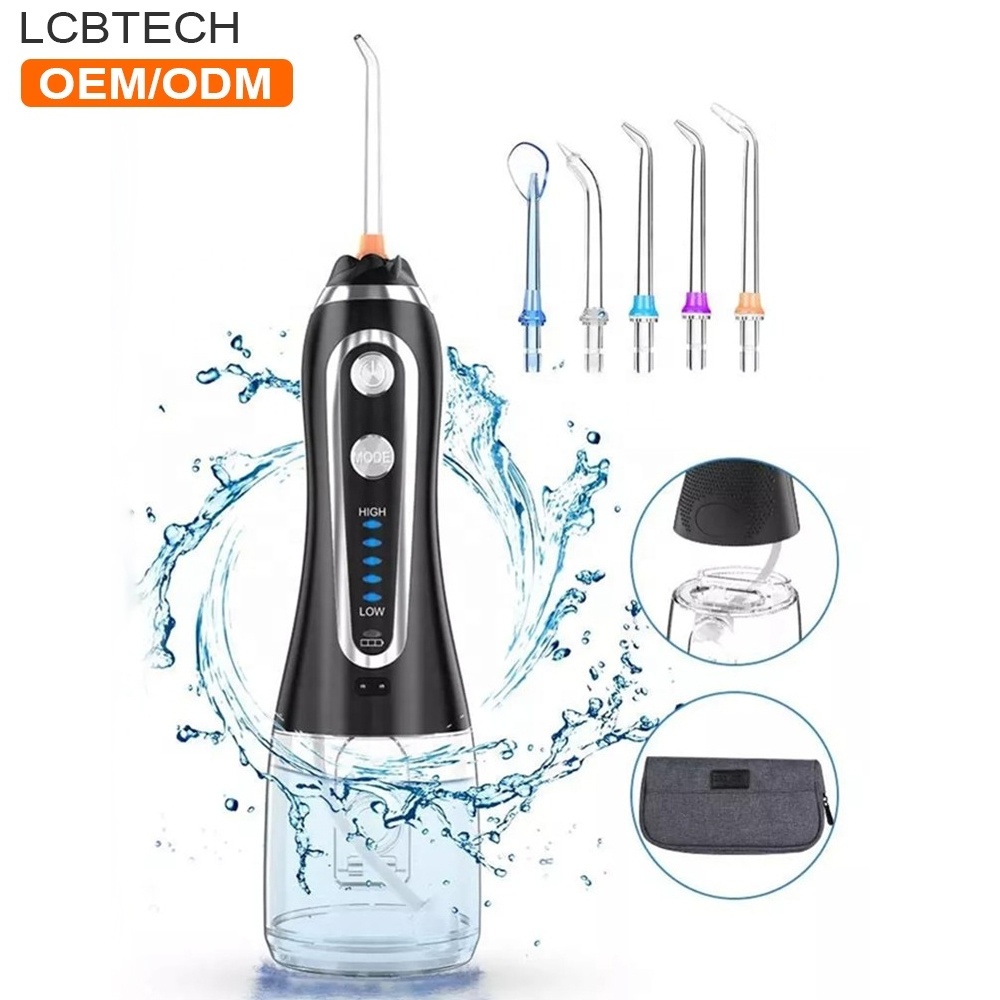 Best Selling Electric Teeth Washing Tools Dental Oral Care Rechargeable Teeth Cleaner 5 Modes Waterproof Water Flosser