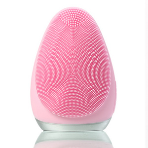 Best Silicone Facial Cleansing Face Cleansing Brush Sonic Electric Facial Deep Cleansing Brush Massager WaterProof Machine