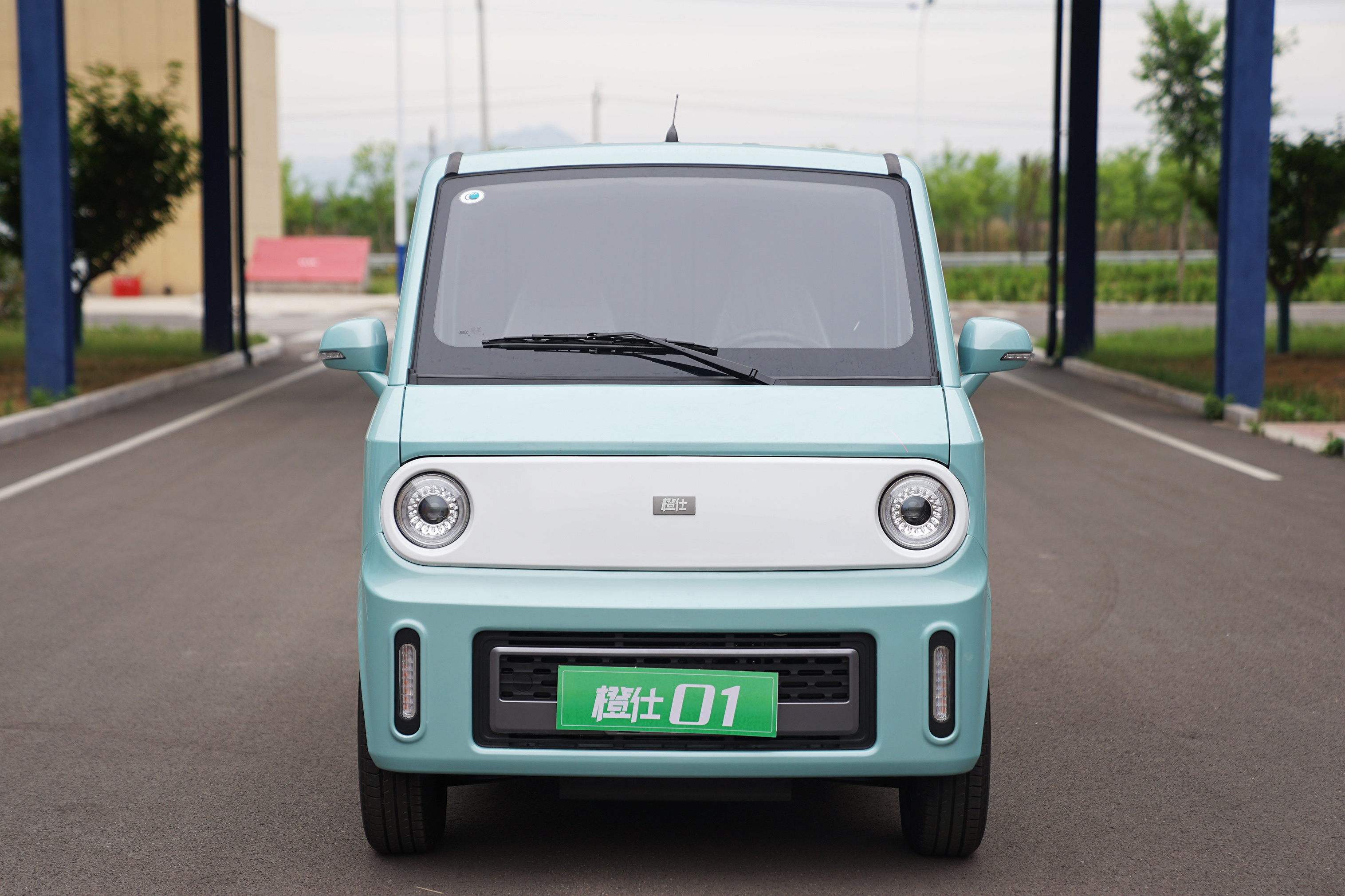 Electric Van 220km Electric Car And Electric Vans Chengshi 2023 Premium Version Single-Row Closed Truck With Two Seats