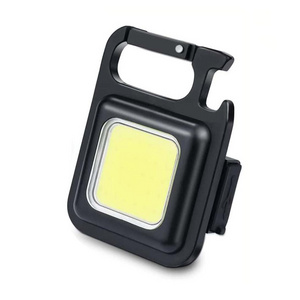 ZXX Multifunctional Mini COB Led Keychain Light USB Rechargeable Emergency Lamp Portable Magnetic opener  Outdoor Camping Light