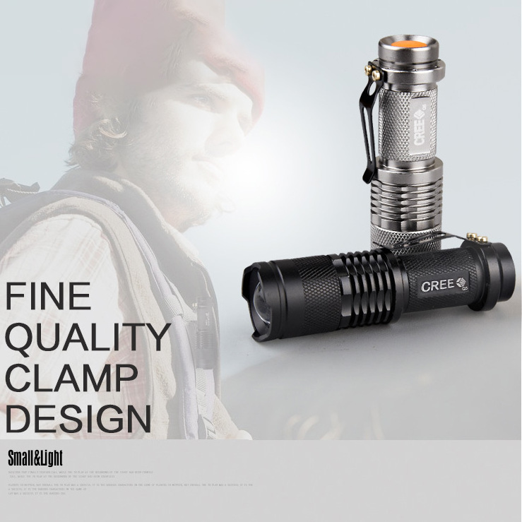 ZXX Tactical Flashlight - The Original 300 Lumen Ultra Bright, LED Mini 3 Mode Flashlight torch