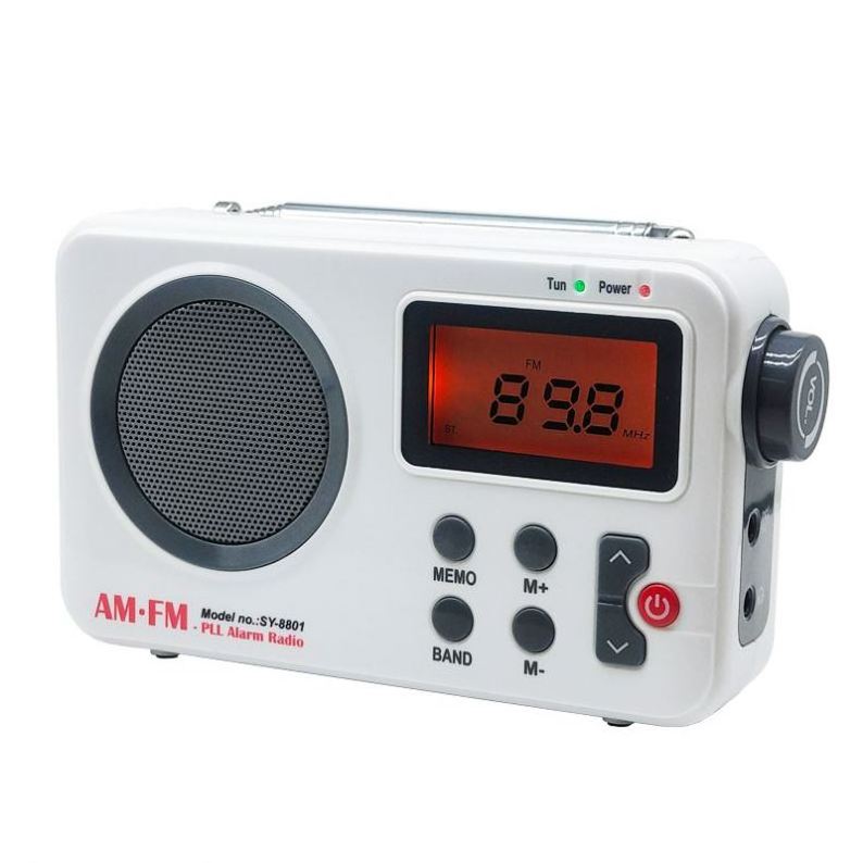 CJ94 Emergency Weather Solar Crank Dynamo LED Pocket Dab NOAA AM FM SW WB Flashlight Radio With Hand Crank Radio FM Solar Panel