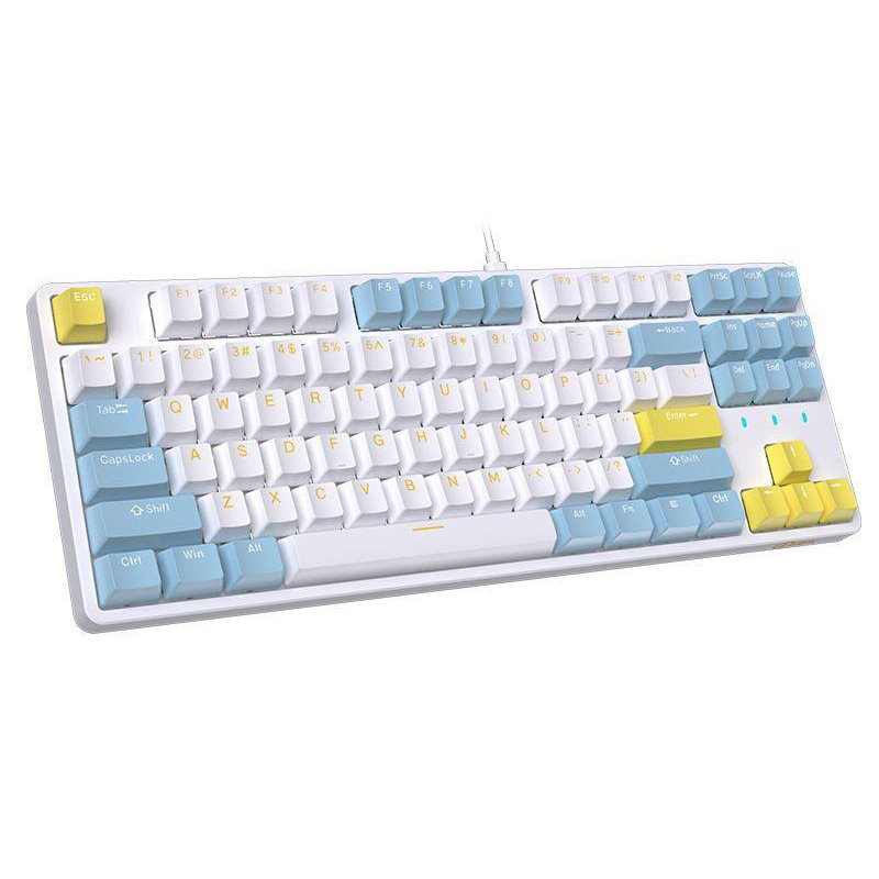 YS98 New arrived 3 Modes TKL 3600mAh Gateron Switch 87keys Wireless mechanical keyboard for original manufacturer