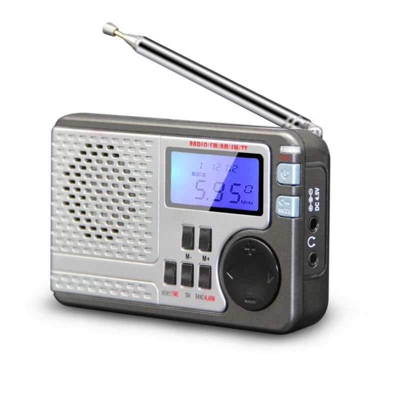 CJ105 Emergency Weather Solar Crank Dynamo LED Pocket Dab NOAA AM FM SW WB Flashlight Portable AM/FM Radio Torch With Radio