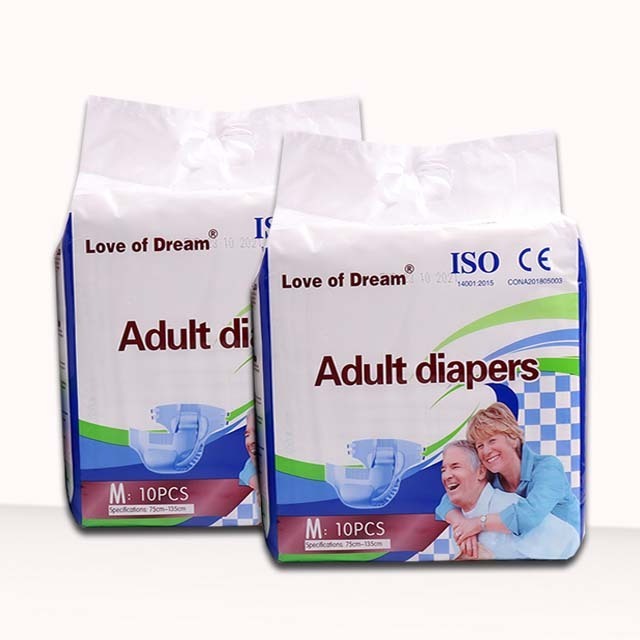 Manufacturer Direct Sale Ultra Thick Adult Diapers in Bulk Price Adult Diaper