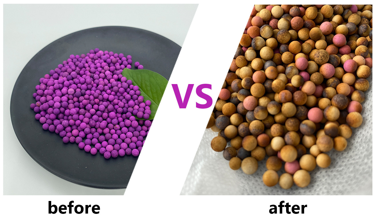 activated alumina impregnated with potassium permanganate Ethylene Absorber Activated Alumina Ball air separation