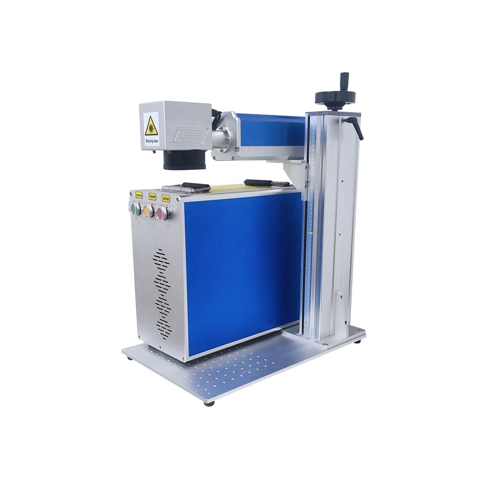 20w/30w/50w/70w/100w fiber laser marking engraving cutting machine on metal and plastic