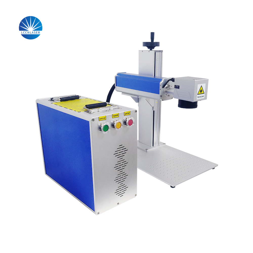 laser marking machine for write on metal sheet 50W 100w deep engraving fiber laser marking machine