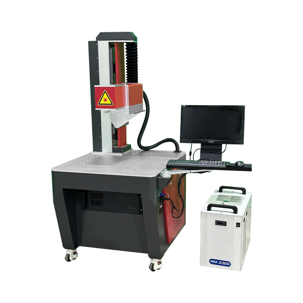 600x600mm 3D dynamic Galvo co2 laser marking cutting machine