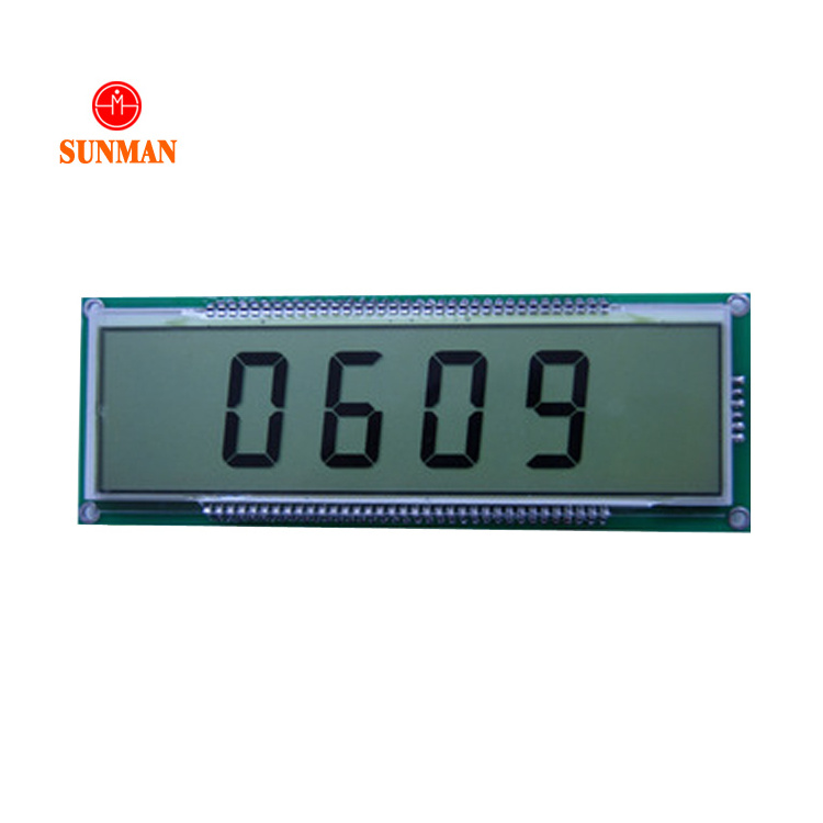 Segment  mono fuel pump lcd screen Customize segment lcd display for fuel dispenser tokico