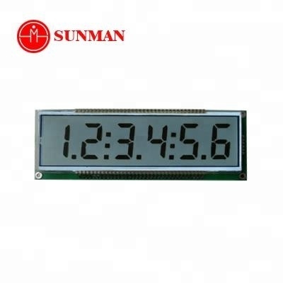 Segment  mono fuel pump lcd screen Customize segment lcd display for fuel dispenser tokico