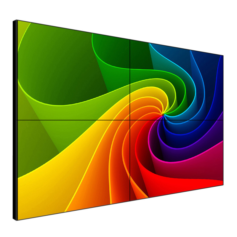 indoor 2*2 3*3 55 inch lcd video wall led video wall with narrow bezel 3.5mm for advertising