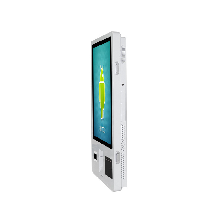 32inch Android 7.1 PCAP touch screen unmanned self service payment kiosk machine