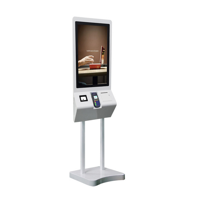 27 Inch  Touch Self Service Kiosk Ordering Checkout Kiosk  Digital Bill Payment Vending Machine for Restaurant Coffee House