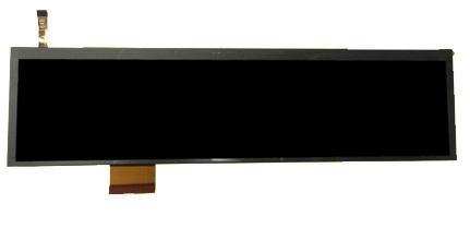 Ultra wide shelf edge digital lcd display 28 inch 42 inch 100% original brand panel bus line screen  for bus stop