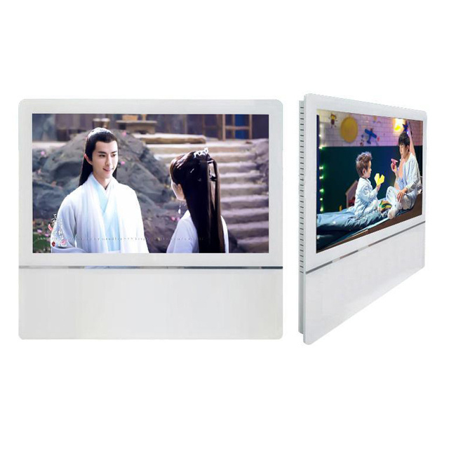 18.5inch 10.1inch dual screen elevator lcd vertical digital signage display