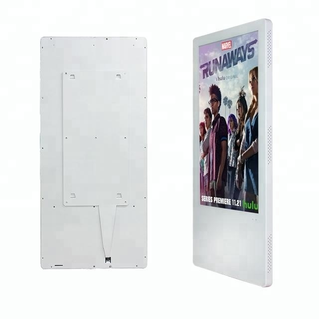 wall mount 21.5 inch media display LCD digital signage player for elevator with android