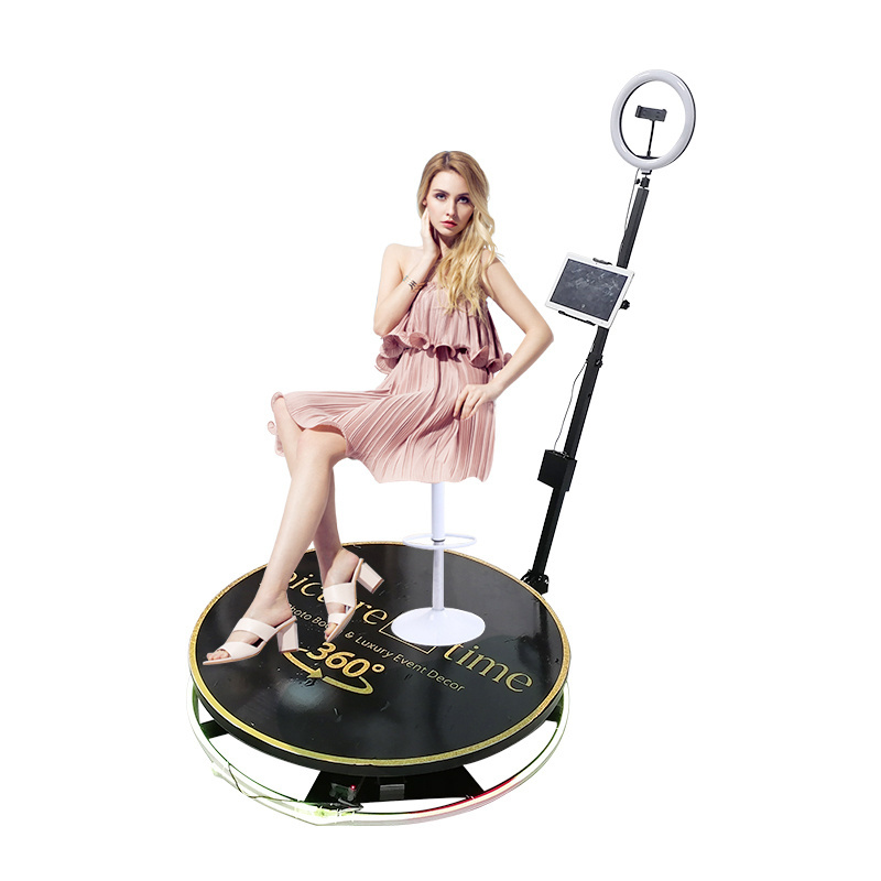 360 Photo booth Machine 360pro Slow Motion Rotating Portable Selfie Platform Spin 360 Degree Photo Booth