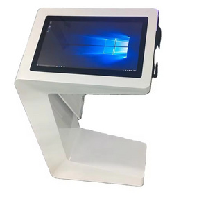 27" U Standing Intelligent Hotel Airport Self Check In Check Out KIosk touch Machine Self Service Querying Health Check Up Kiosk