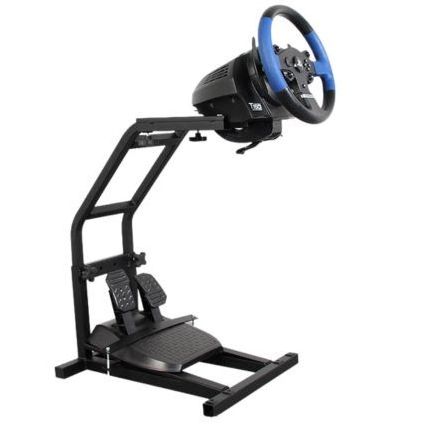 Folded Racing Simulator Stand Sim Racing Rig  Cockpit