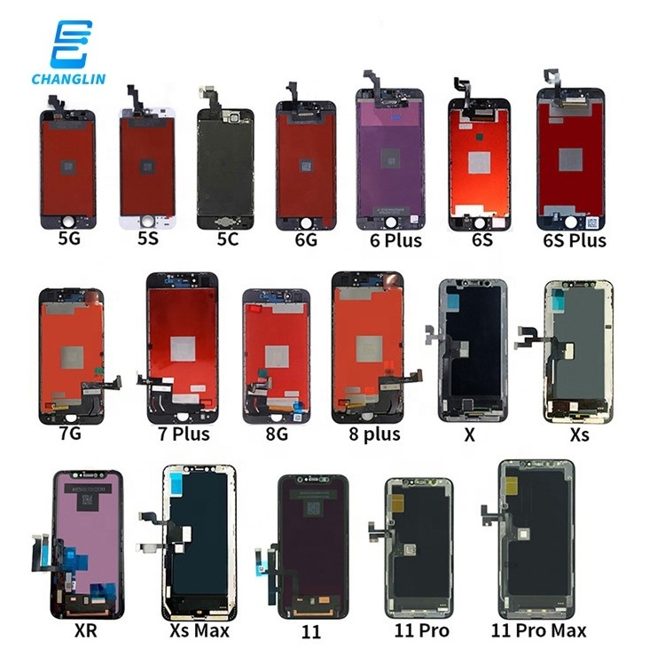 Phone lcd factory for iphone screen 6 7 8 plus X XR XS MAX 13 14 pro max 11 12 jk pantalla original display gx for iphone