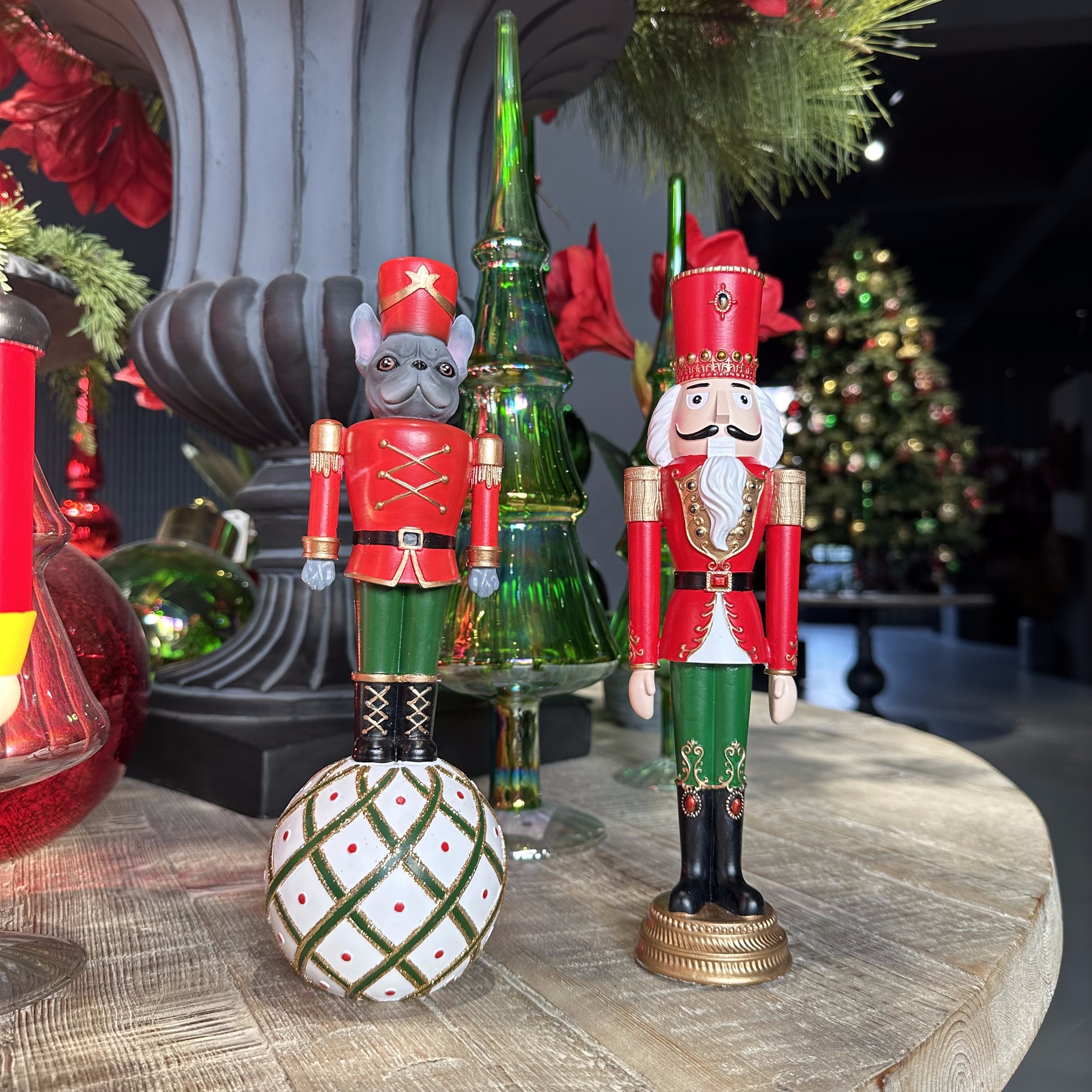 Wholesale Customization Luxury Nutcrackers Soldier Resin Crafts Christmas toys Ornament Decoration