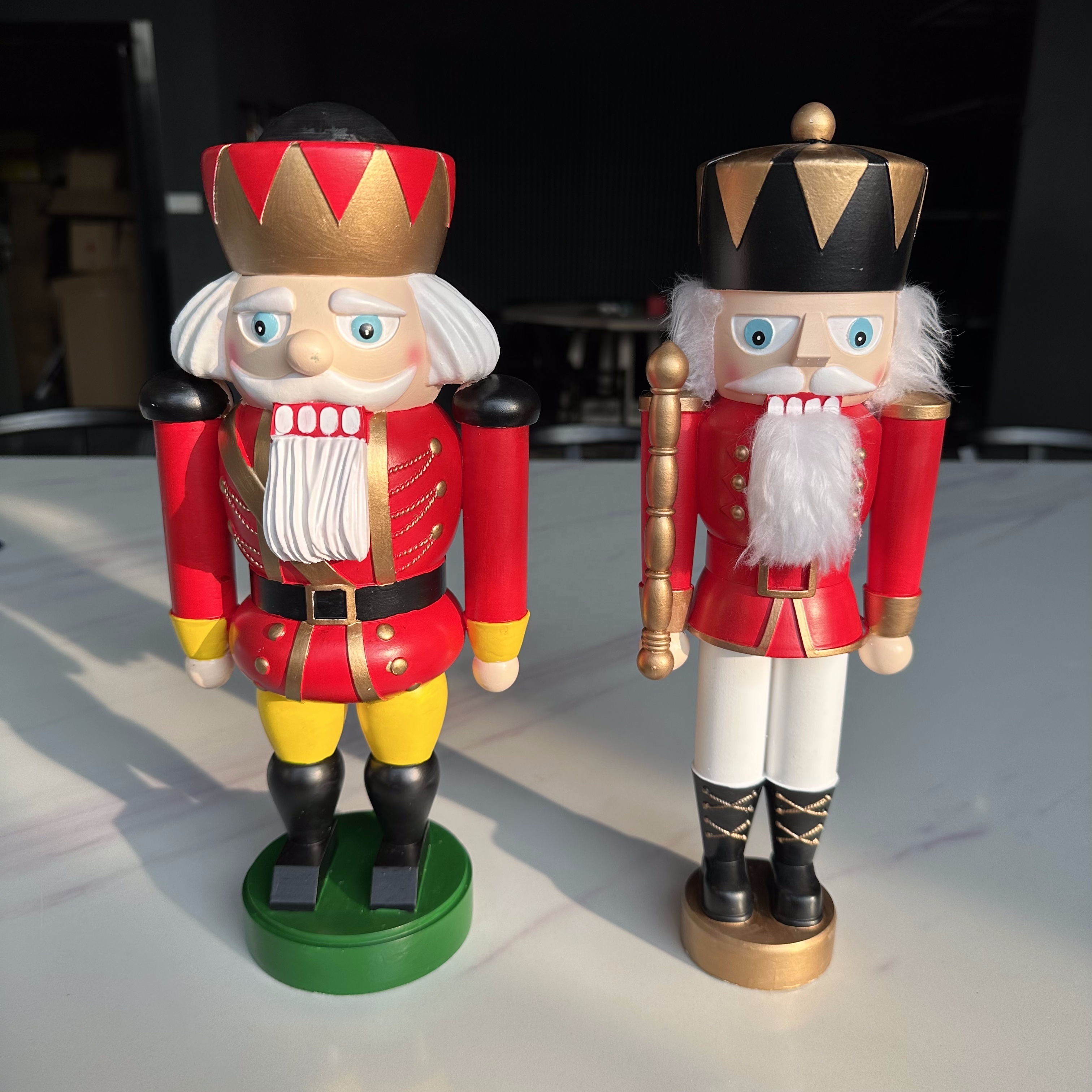 Wholesale Customization Luxury Nutcrackers Soldier Resin Crafts Christmas toys Ornament Decoration