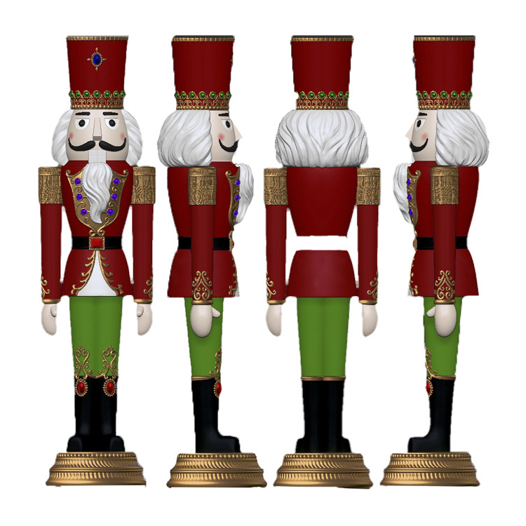 2023 nutcracker christmas giant outdoor african american 6 ft nutcrackers for sale