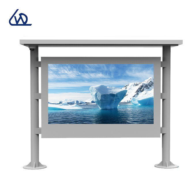 big advertising screen outdoor kiosk LCD display digital signage touch screen 70 inch TV wifi 4G