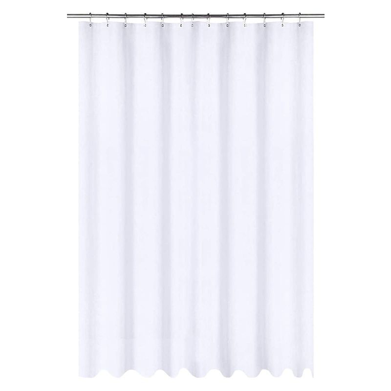 Thick Waterproof Opaque Solid Color PEVA Shower Curtain Bathroom Wholesale Shower Curtain Liner 72''x72''