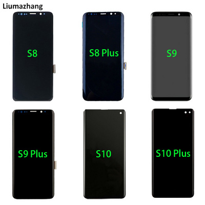 Original For Samsung S8 Plus LCD Screen Used Display Touch Screen Replacement For Samsung S6 S7 S8 S9 S10 S20 Plus s20 ultra LCD