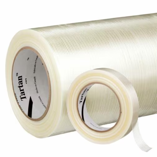 Filament Tape 8934, Clear, 10 mm x 27.5 m, 4 mil Industrial Filament Tape