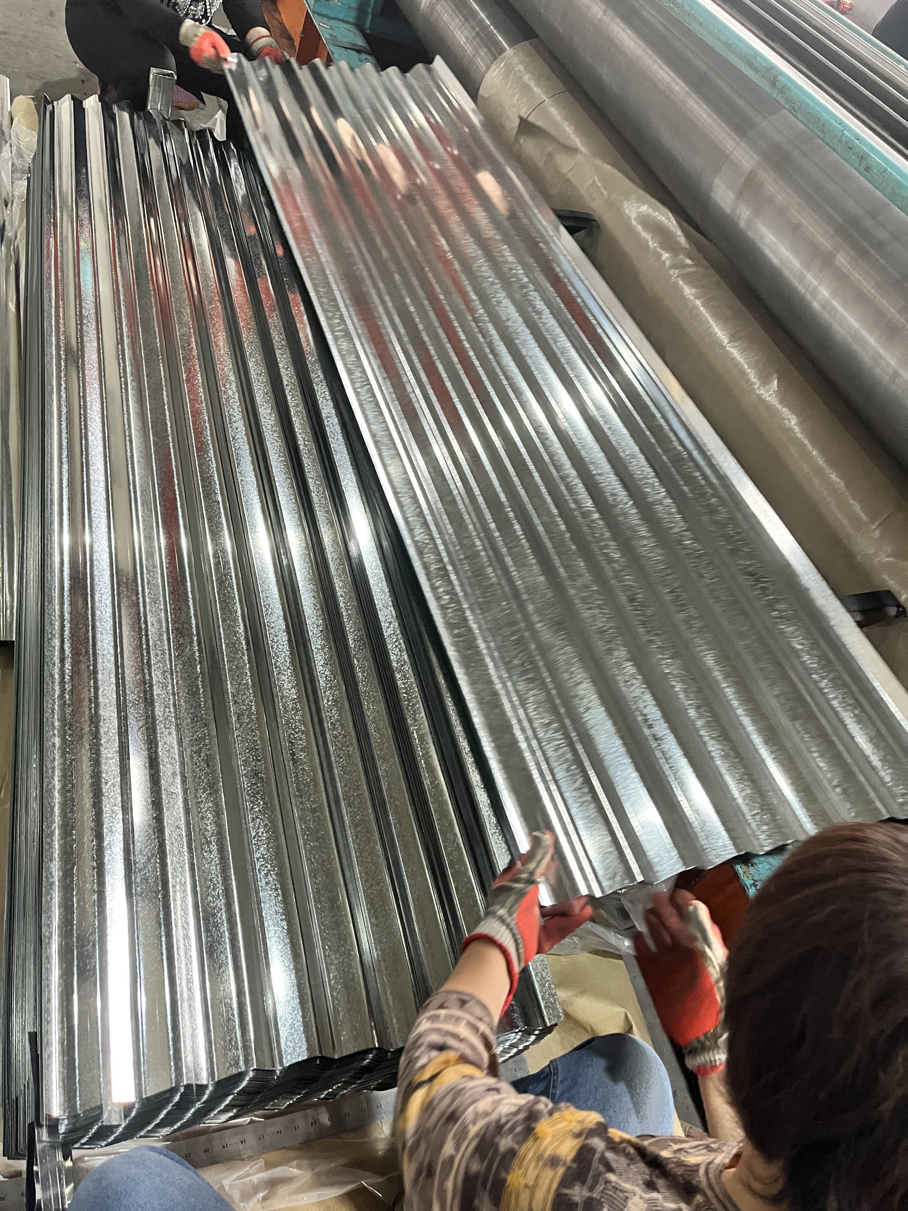 28 gauge zinc corrugated steel roofing sheet metal roofing sheets prices high quality 0.4 0.5mm