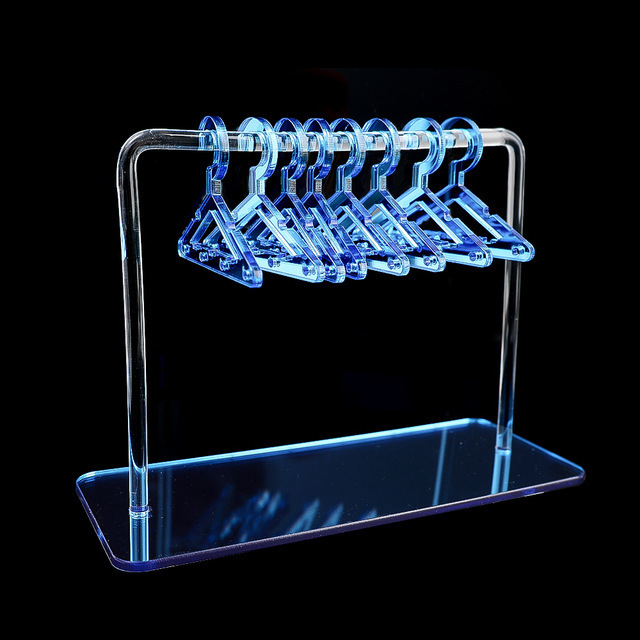 Acrylic Mini Hanger For Earrings Transparent Earring Storage Rack